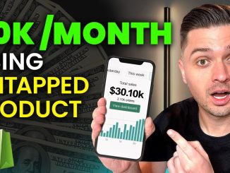 $30,485 A Month From This Untapped Ecom Dropshipping Product - Easy Passive Income