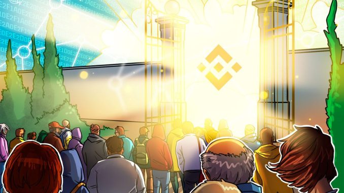 Crypto exchange Binance reopens exchange services in Belgium