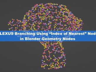 LIVENODING Index of Nearest Node for Plexus Branching using Geometry Nodes