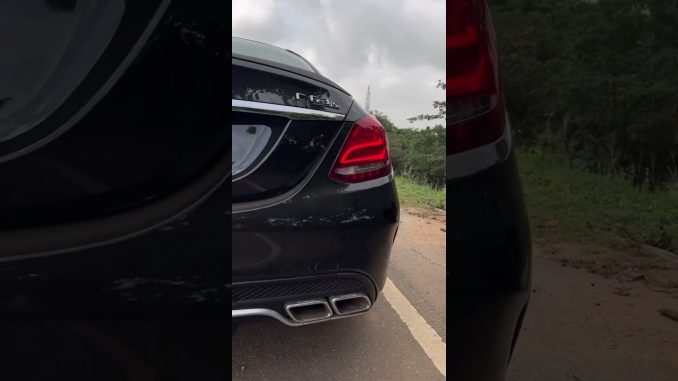 Mercedes-Benz C63s AMG Exhaust Nodes