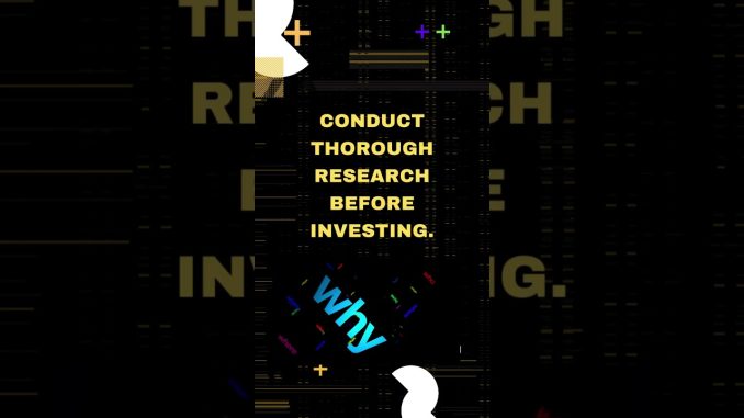 Smart Crypto Investing: A Guide to Research & Due Diligence