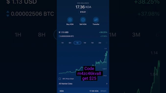 Kda mining ⛏️ news update
