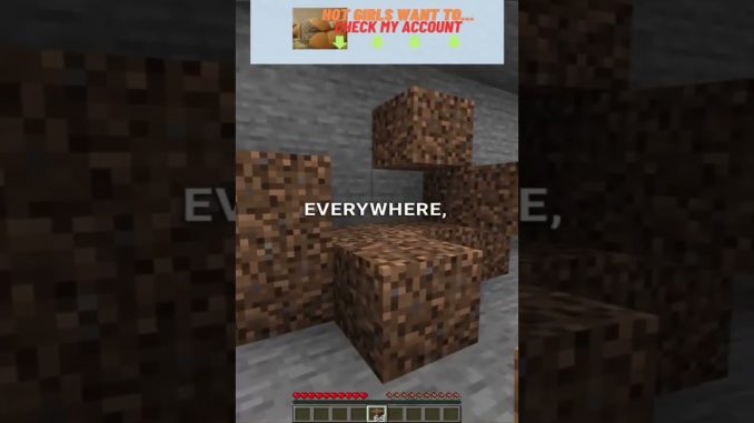 Minecraft Mining Guide: Digging for Diamonds!#shorts