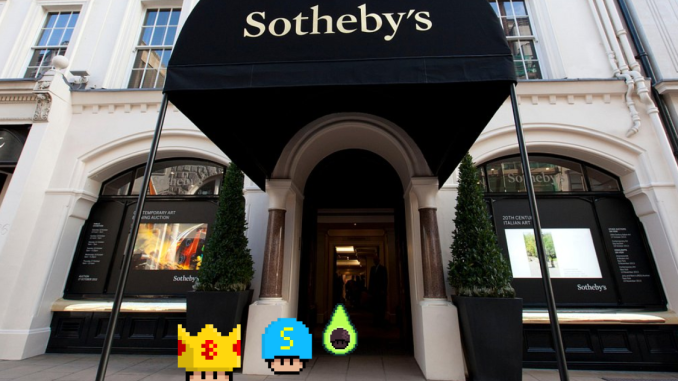 Sotheby's Sells 'BitcoinShrooms' NFTs for a Mighty $450K