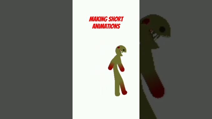I made it near stick nodes #shorts #sticknodespro #shortsanimation