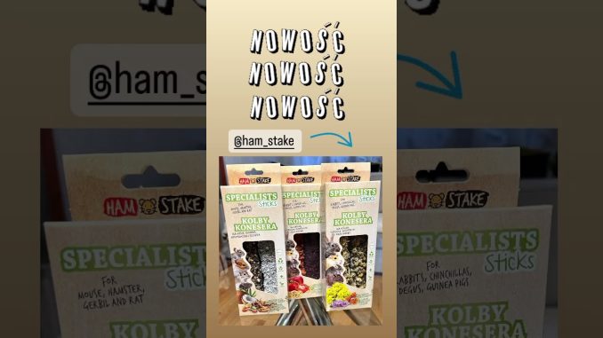 Kolby Konesera dla królików i gryzoni🐰🐹 od Ham Stake ❤️ #króliki #królik #krolik #gryzonie