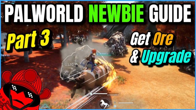 Palworld Guide for New Players: Base Level 8-9 Upgrades, Ore Mining, & Rushroar Tricks!