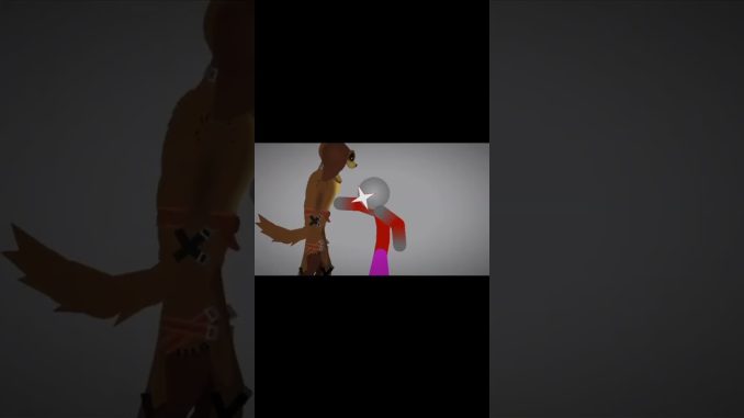Animation DogDay vs GODGAMETV(Stick Nodes)#meme #poppyplaytime #dogday✨