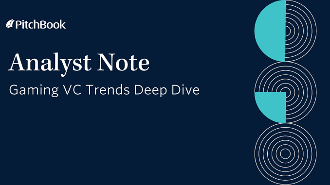 PitchBook dives deep into gaming VC trends, predictions for 2024