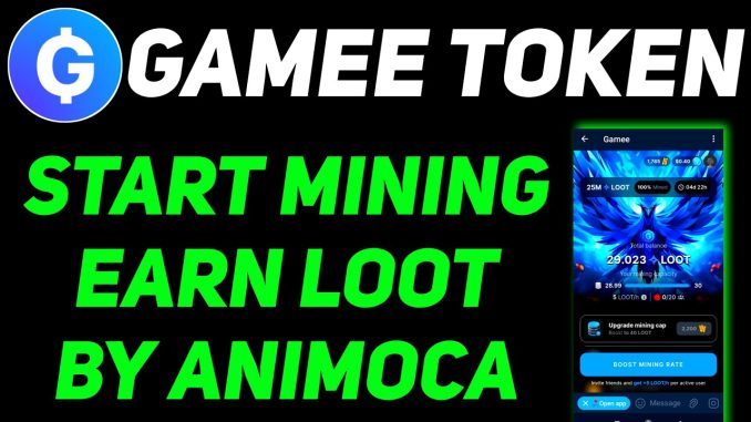 Gamee Token Airdrop Full Guide | Gamee Token Loot Mining Airdrop | Gamee Token Loot Mining Episodes