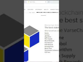 Projeto blockchain focado em privacidade, pode ser mimerado via smartnode #varse #varsechain