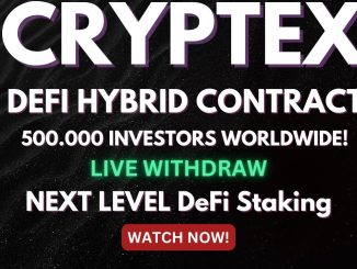 Cryptex | Defi Staking | Long term investment | Online since 2016 | Masternode investment option