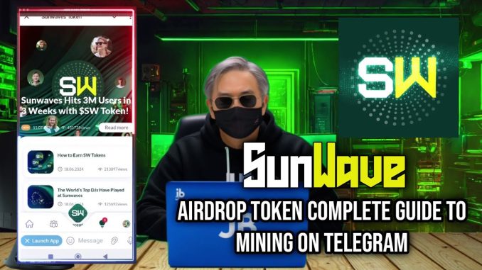 SunWave Token Complete Guide to Mining on telegram