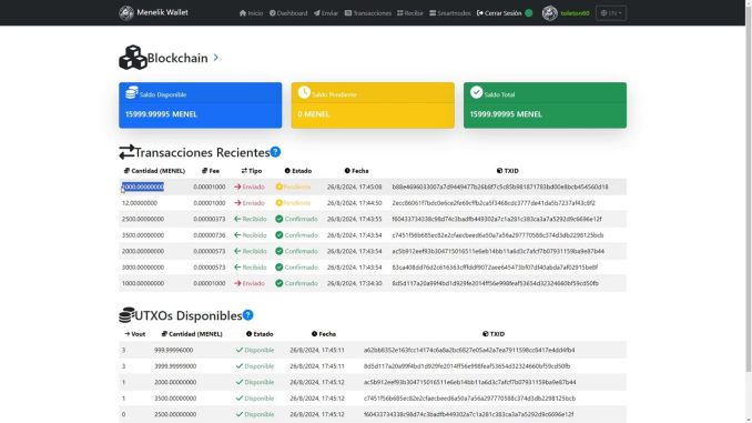 Test #menelikcoin #wallet #smartnode