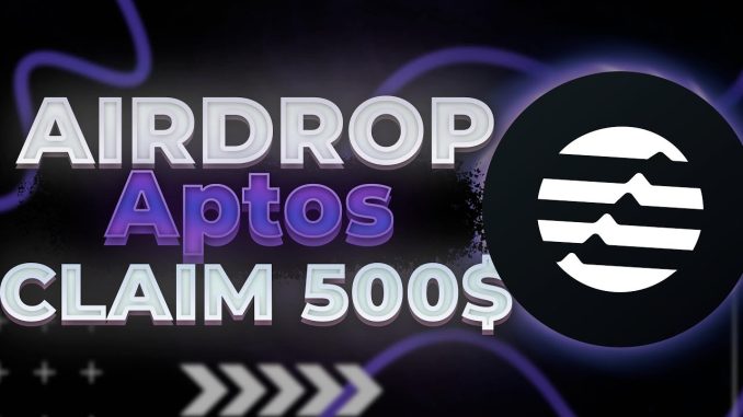 Aptos New Crypto AirDrop GiveAway | How Claim 500$ Full Guide Without Deposit 2024