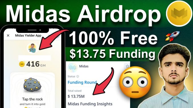 How To Join Midas Elder App Airdrop | Midas Airdrop Mining Guide | Midas Telegram Airdrop
