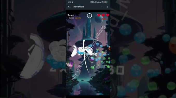 Nodepay web mining လုပ်နေသူတွေအားလုံး Node Wars ဆိုတဲ့ tg bot လုပ်ရပါတယ်. Guide video ပါ
