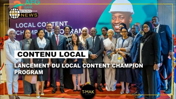 MALI MINING NEWS : LANCEMENT DU LOCAL CONTENT CHAMPION PROGRAM