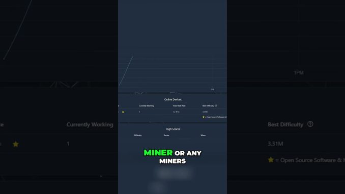 Mining Pool Setup: Easy Guide to Connect & Verify Your Miner! #shorts