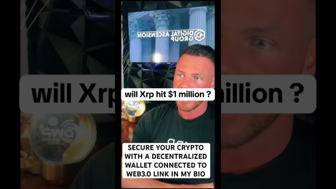 SECURE YOUR CRYPTO WITH WEB3.0 LINK IN BIO #xrp #crypto #xrpnews #web3 #fyp #viral #btc