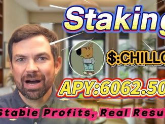🧠 Solana staking for beginners — real CHILLGUY mining with stable 6062.50% APY returns!
