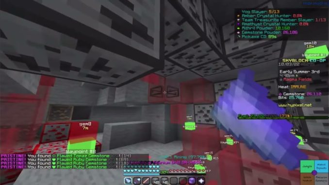 BEST UNDETECTABLE Hypixel’s Improved Gemstone Mining Macro December 2025