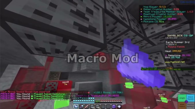 BEST UNDETECTABLE Hypixel’s Improved Gemstone Mining Macro January 2026