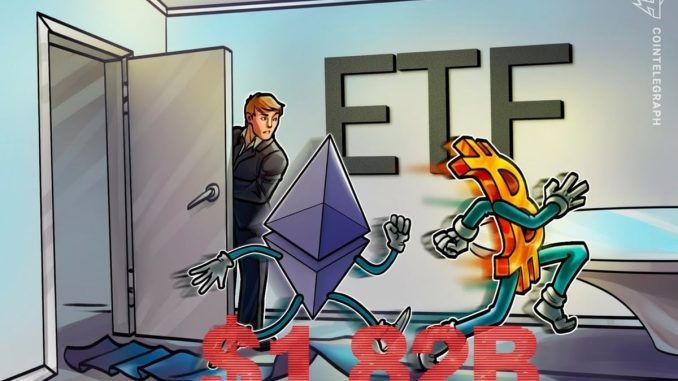 Bitcoin And Ether ETFs Post $1.82B Outflows Across Trading Week