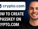 How To Create A Passkey On Crypto.com (2026 Guide]