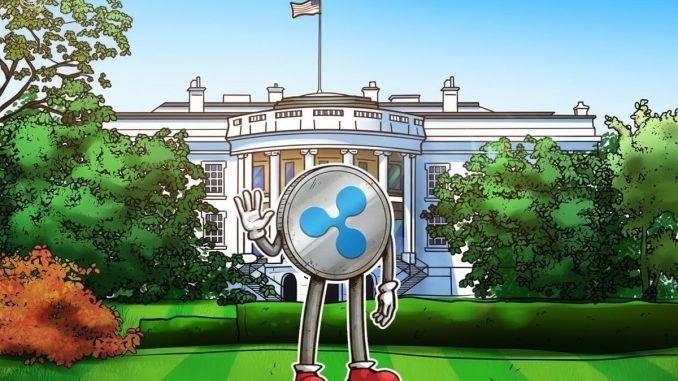Ripple CEO Confirms White House Meeting between Crypto, Banking Reps