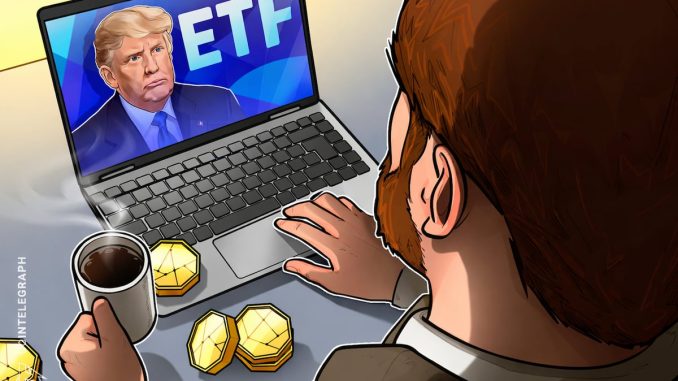 Trump Media Files Bitcoin, Ether and Cronos Crypto ETFs with SEC
