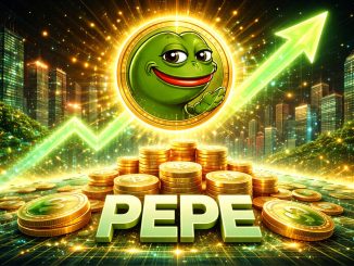 PEPE cryptocurrency on the rise