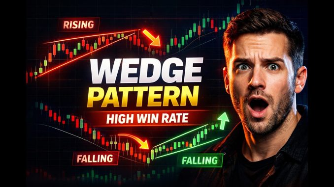 Rising Wedge & Falling Wedge Strategy 🔥 | Full Trading Guide (Crypto/Forex/Stocks)