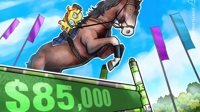 Bitcoin Next Stop May Be $85K: Here’s Why
