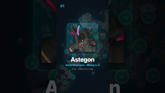 Top 3 Mining Pals in Palworld (Astegon, Blazamut, Digtoise)